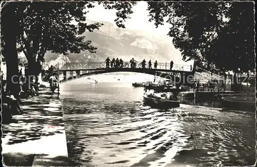 Annecy Haute Savoie Le Pont des Amours Kat. Annecy