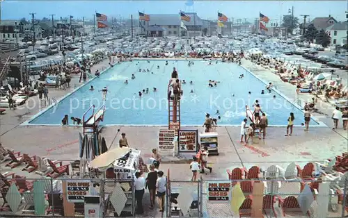 Seaside Heights Olympic size salt water pool Casino Amusement Pier Kat. Seaside Heights