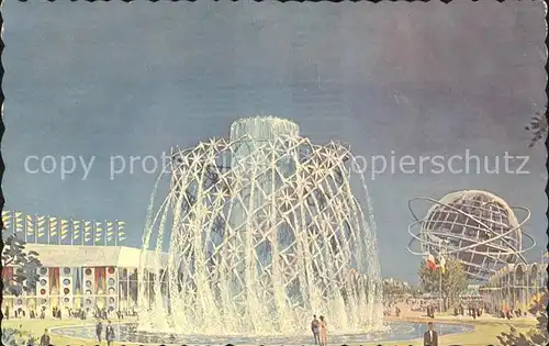 New York City Astral Fountain Worlds Fair / New York /