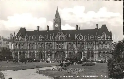 Middlesbrough Town Hall Kat. Middlesbrough