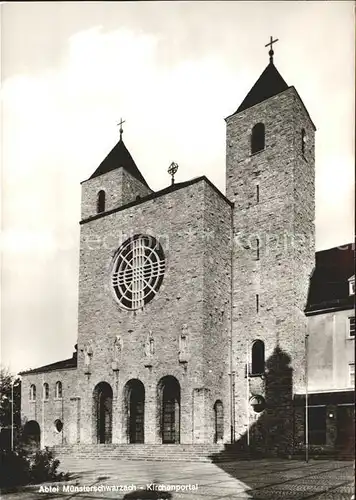 Muensterschwarzach Abtei Kirchenportal Kat. Schwarzach a.Main