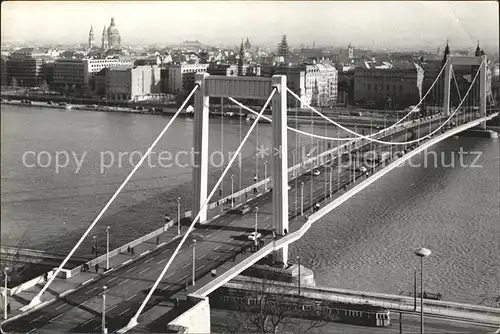 Budapest Elisabethbruecke Kat. Budapest