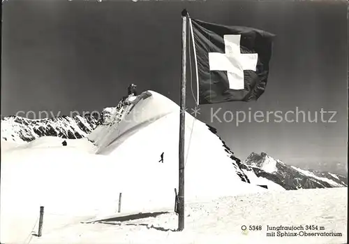 Jungfraujoch Sphinx Observatorium  Kat. Jungfrau