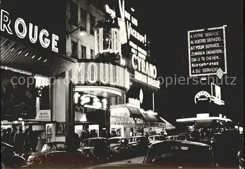 Paris Moulin Rouge  Kat. Paris