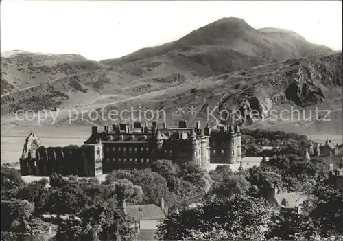 Edinburgh Palace Holyroodhouse Abbey Kat. Edinburgh