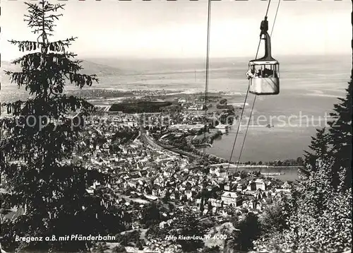 Bregenz Vorarlberg Pfaenderbahn Kat. Bregenz