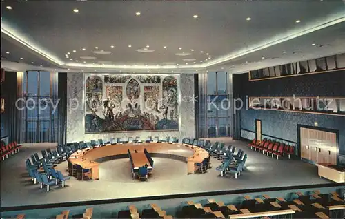 New York City Security Council Chamber / New York /