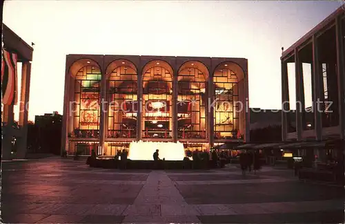 New York City Lincoln Center for Performing Arts / New York /