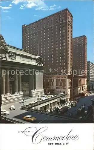 New York City Hotel Commodore / New York /