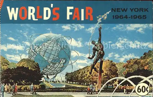 New York City Worlds Fair Plaza of the Astronauts / New York /