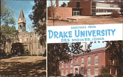 Des Moines Iowa Drake University Kat. Des Moines