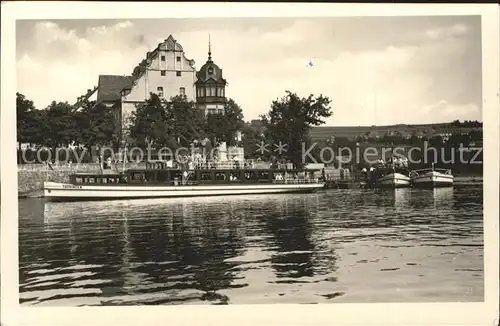 Bleilochtalsperre Stausee HO Hotel Kranich Kat. Schleiz