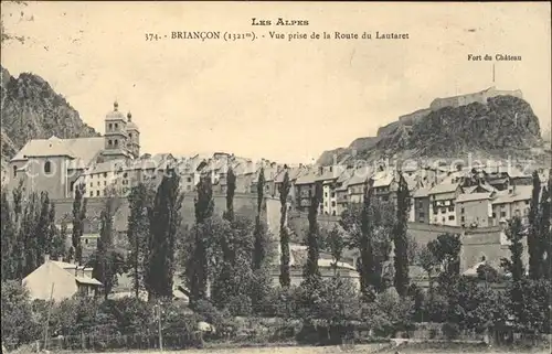 Briancon avec Fort du Chateau Kat. Briancon