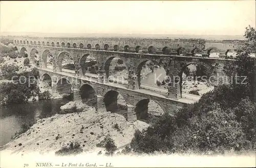 Nimes Le Pont du Gard Kat. Nimes