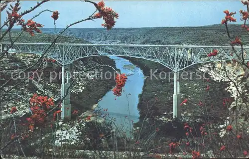 Langtry Pecos River High Bridge Kat. Langtry