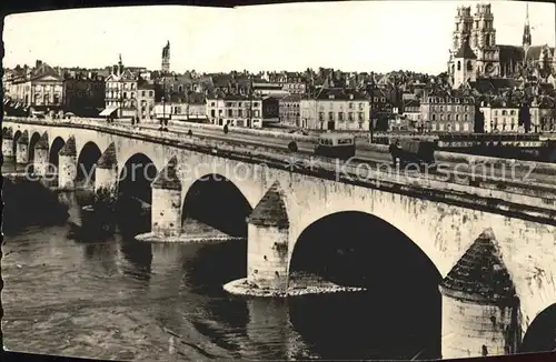 Orleans Loiret Bruecke Kat. Orleans