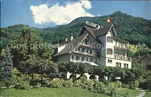 Greppen Hotel s. Wendelin Vierwaldstaettersee Kat. Greppen