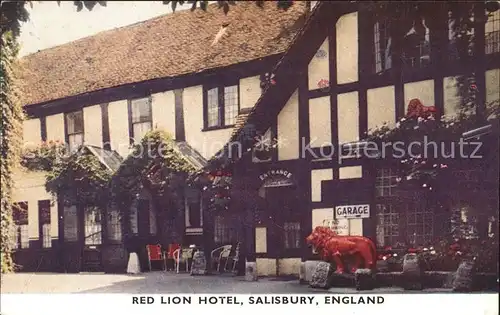 Salisbury Red Lion Hotel Kat. Salisbury