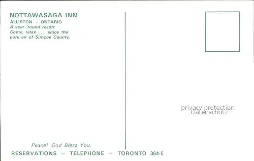 Alliston Nottawasaga Inn Kat. Alliston