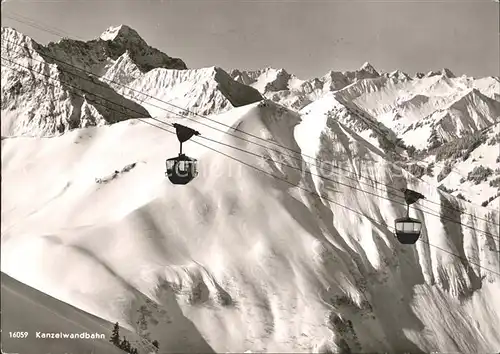 Kanzelwand Seilbahn Riezlern Kat. Oberstdorf