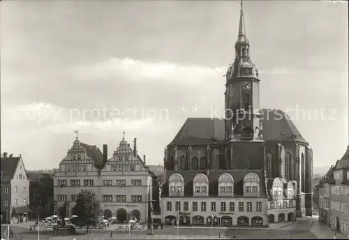 Naumburg Saale Wilhelm Pieck Platz Kat. Naumburg