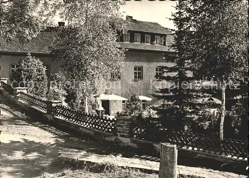 Schmalzgrube Ferienheim Erzgebirgshof Kat. Joehstadt