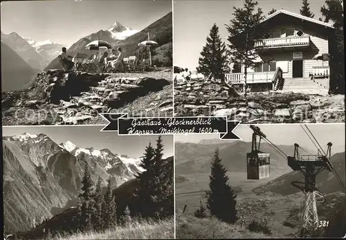 Kaprun Gasthaus Glocknerblick Seilbahn Kat. Kaprun