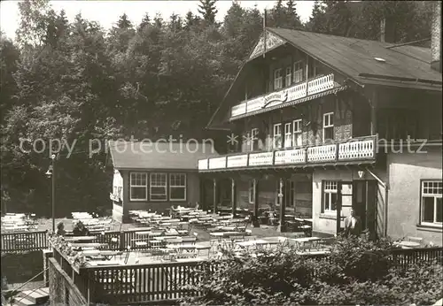 Tabarz Schweizerhaus im Lauchagrund Kat. Tabarz Thueringer Wald