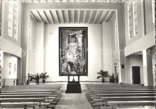 Ostheim Haut Rhin Elsass Eglise Catholique innen Kat. Ostheim