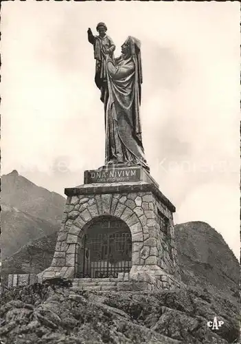 Gavarnie Hautes Pyrenees Sanctuaire de Notre Dame des Neiges Kat. Gavarnie
