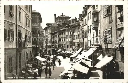 Bolzano Piazza delle Erbe Kat. Bolzano