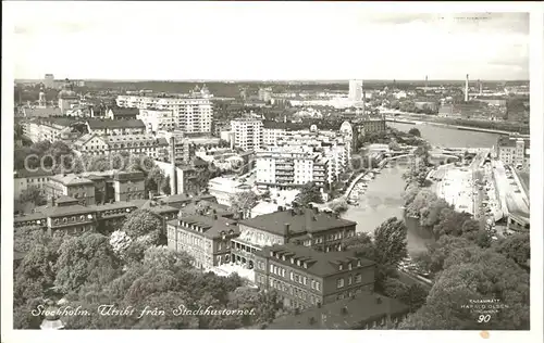 Stockholm Teilansicht Kat. Stockholm