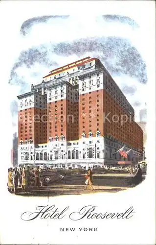 New York City Hotel Roosevelt  / New York /