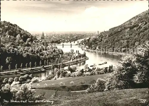 Heidelberg Neckar Neckartal Kat. Heidelberg