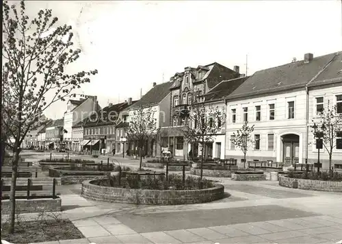 Luckenwalde Fussgaengerboulevard Ernst Thaelmann Strasse Kat. Luckenwalde