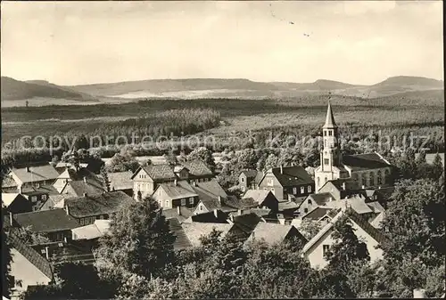 Unterpoerlitz Teilansicht Kirche Kat. Ilmenau