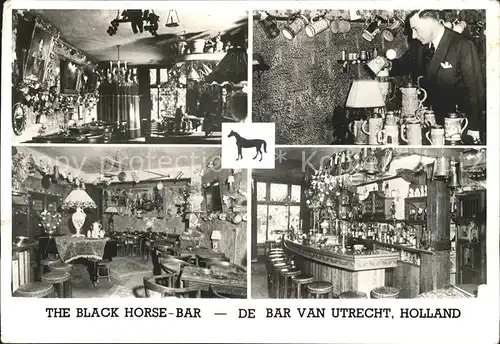 Utrecht Black Horse Bar  Kat. Utrecht