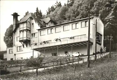 Wolkenstein Erzgebirge Ferienheim Waldfrieden  Kat. Wolkenstein