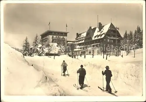 Feldberg Schwarzwald Hotel Feldbergerhof Skifahrer Kat. Feldberg (Schwarzwald)