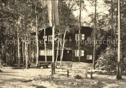 Schildau Station Junge Touristen Kat. Schildau Gneisenaustadt