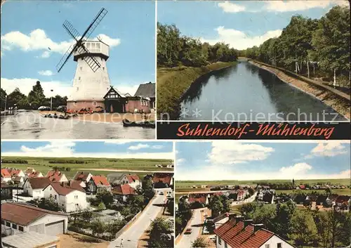 Suhlendorf Muehlenberg Muehle Teilansichten Kat. Suhlendorf