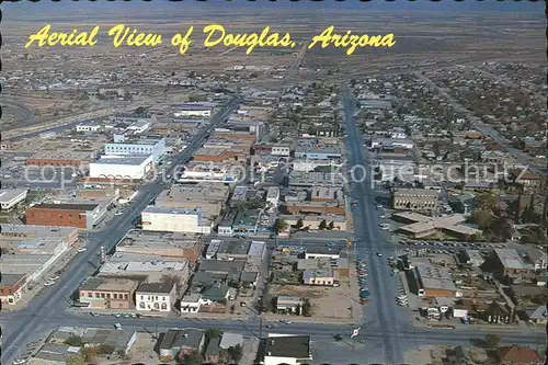 Douglas Arizona Fliegeraufnahme Kat. Douglas