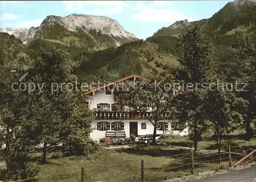 Koenigssee Unterbrandnerlehen  Kat. Schoenau a.Koenigssee