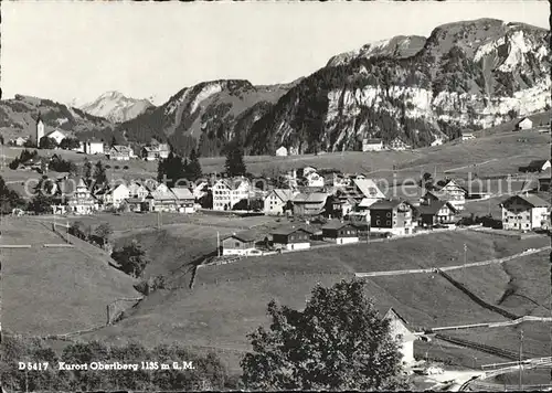 Oberiberg Ortsansicht Kat. Oberiberg