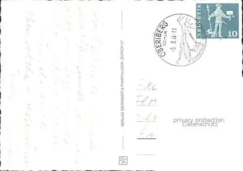 Oberiberg Ortsansicht Kat. Oberiberg