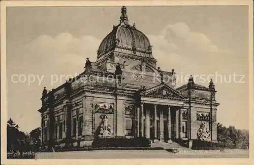 Goerlitz Niederschlesien Ruhmeshalle Kat. Zgorzelec