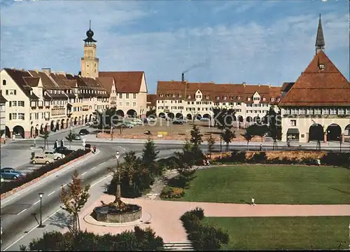 Freudenstadt Marktplatz Stadt Rathaus Kat. Freudenstadt