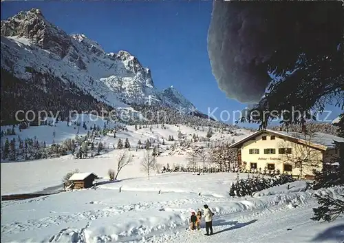 Mittenwald Bayern Gasthaus Ferchensee  Kat. Mittenwald