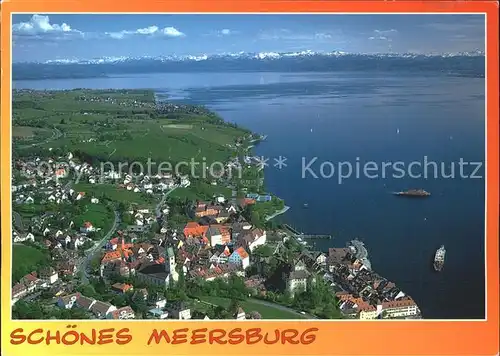 Meersburg Bodensee Neue Alte Schloss Kat. Meersburg