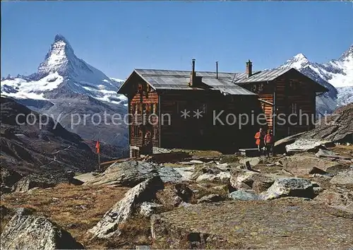 Blanche de Perroc Touristenhaus Fluhalp Kat. Blanche de Perroc